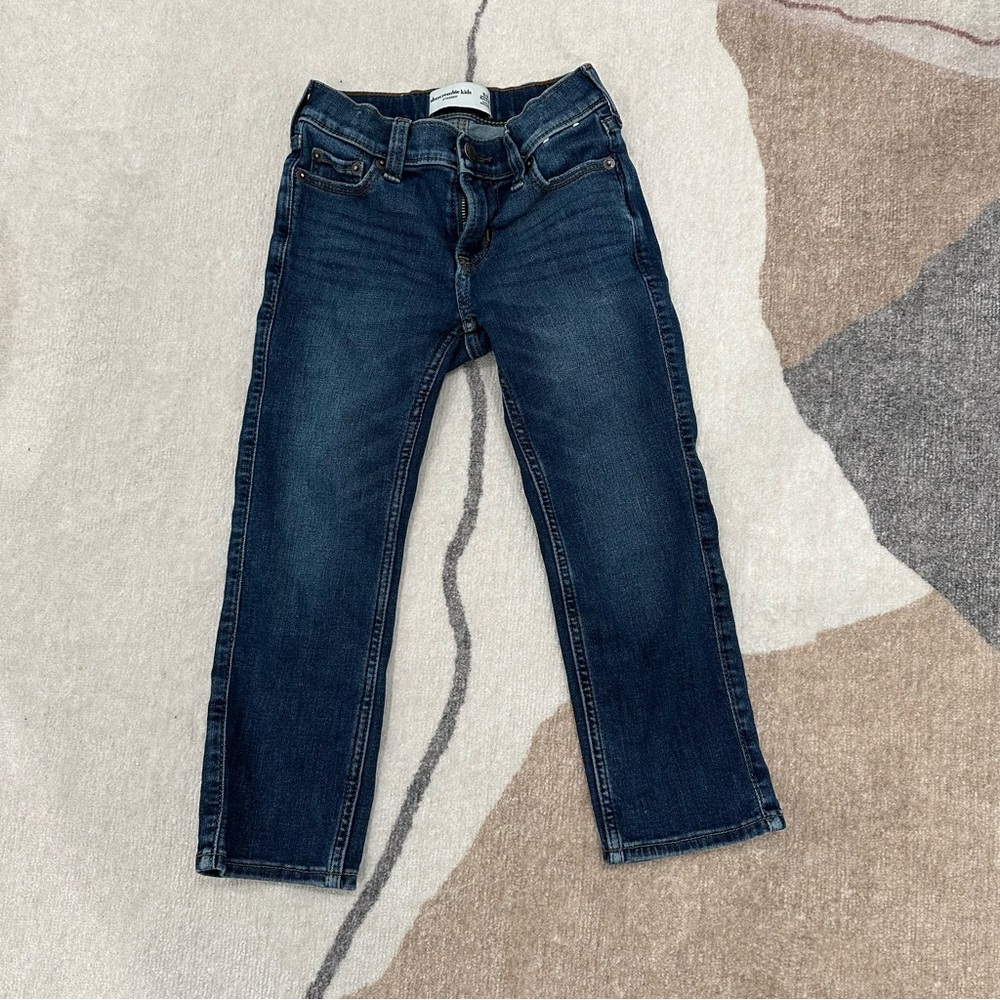 Abercrombie Kids Dark Blue Jeans 5/6 regular boys